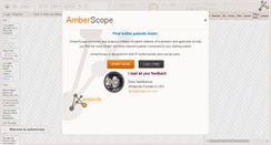 Desktop Screenshot of amberscope.com